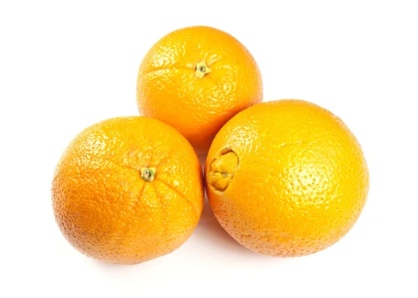 Citrus orange ‘Washington Navel’ (Orange) whole fruit.